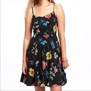 Old Navy Fit & Flare Cami Floral Dress